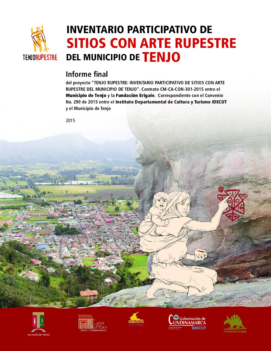 Informe arte rupestre Tenjo